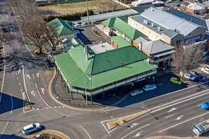 Aerial view - Town Square Motel (Orange)