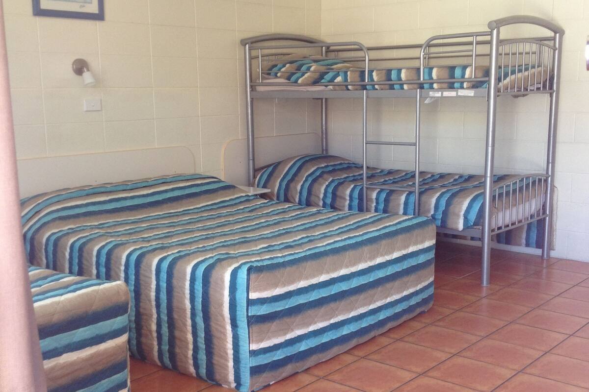 Family Room (1 Double and 2 Single Beds) | Iron/ironing board, free WiFi