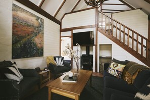 Cottage, Multiple Bedrooms, Non Smoking (Hideaway Cabin) | Living area - Jackson Ranch by Bannisters (Bawley Point)