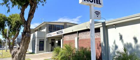 Façade de l’hébergement