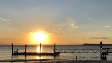 Beach nearby, white sand