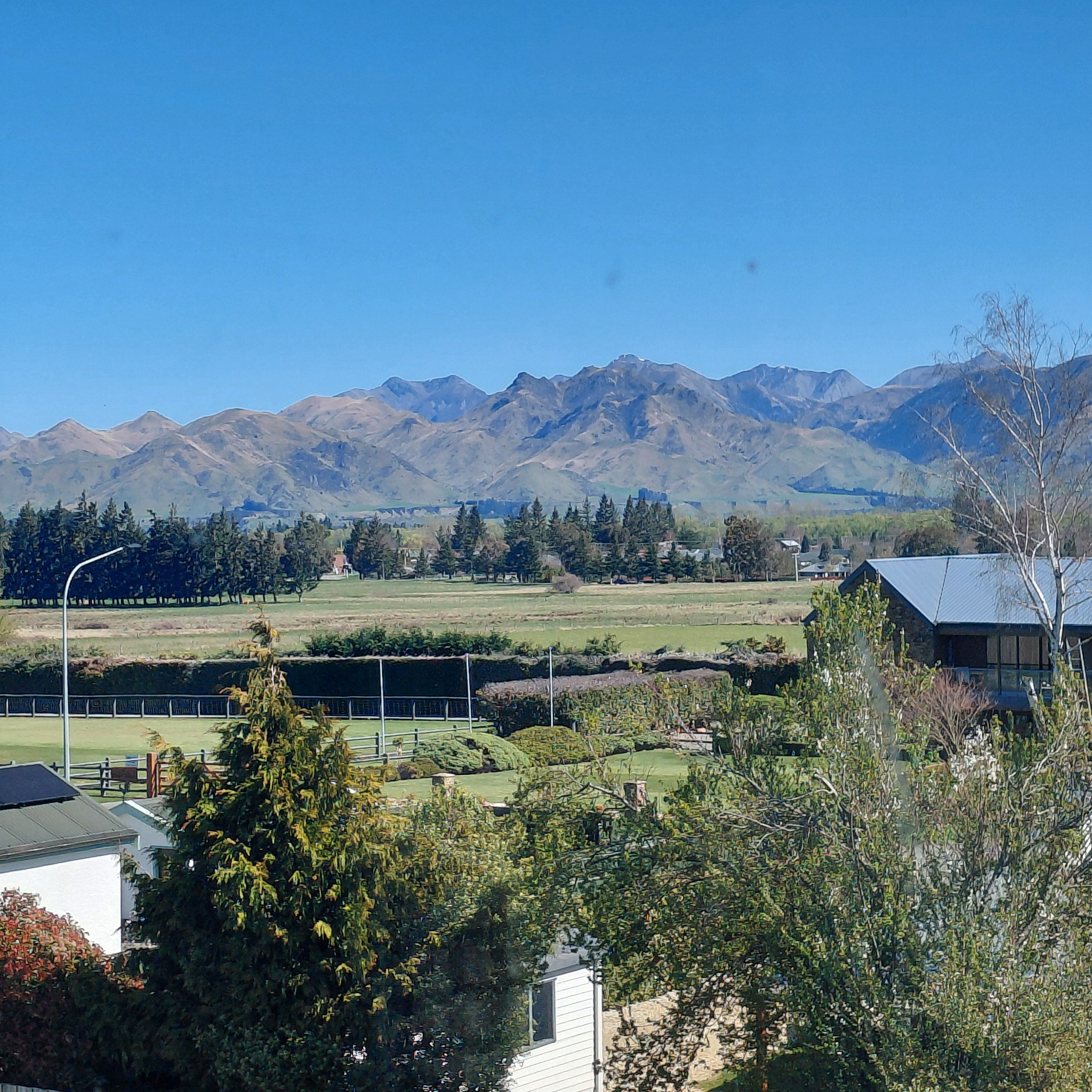 Vista a la montaña