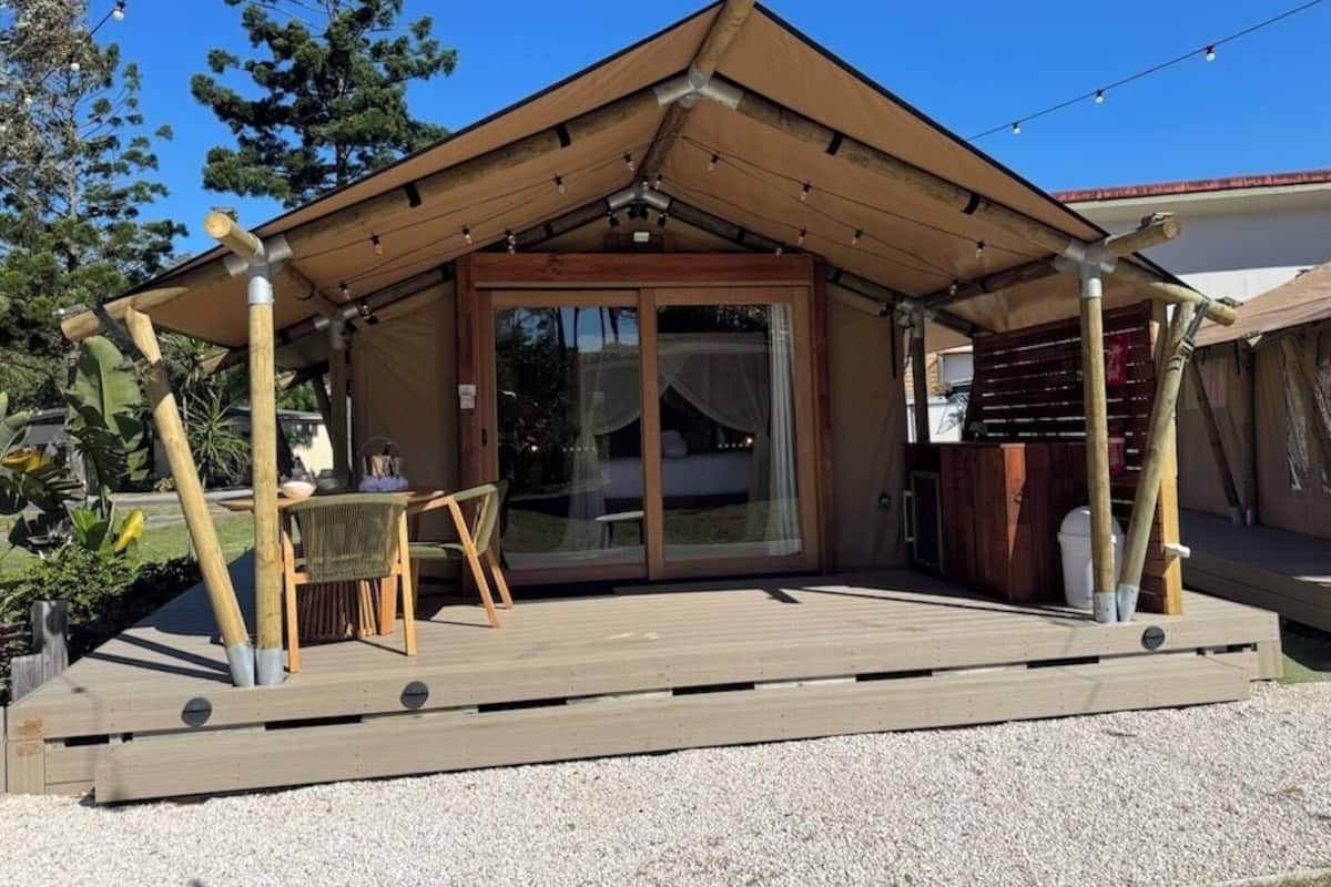 HIdeaway Tent (Shared Bathroom) | 1 bedroom, individually decorated, individually furnished