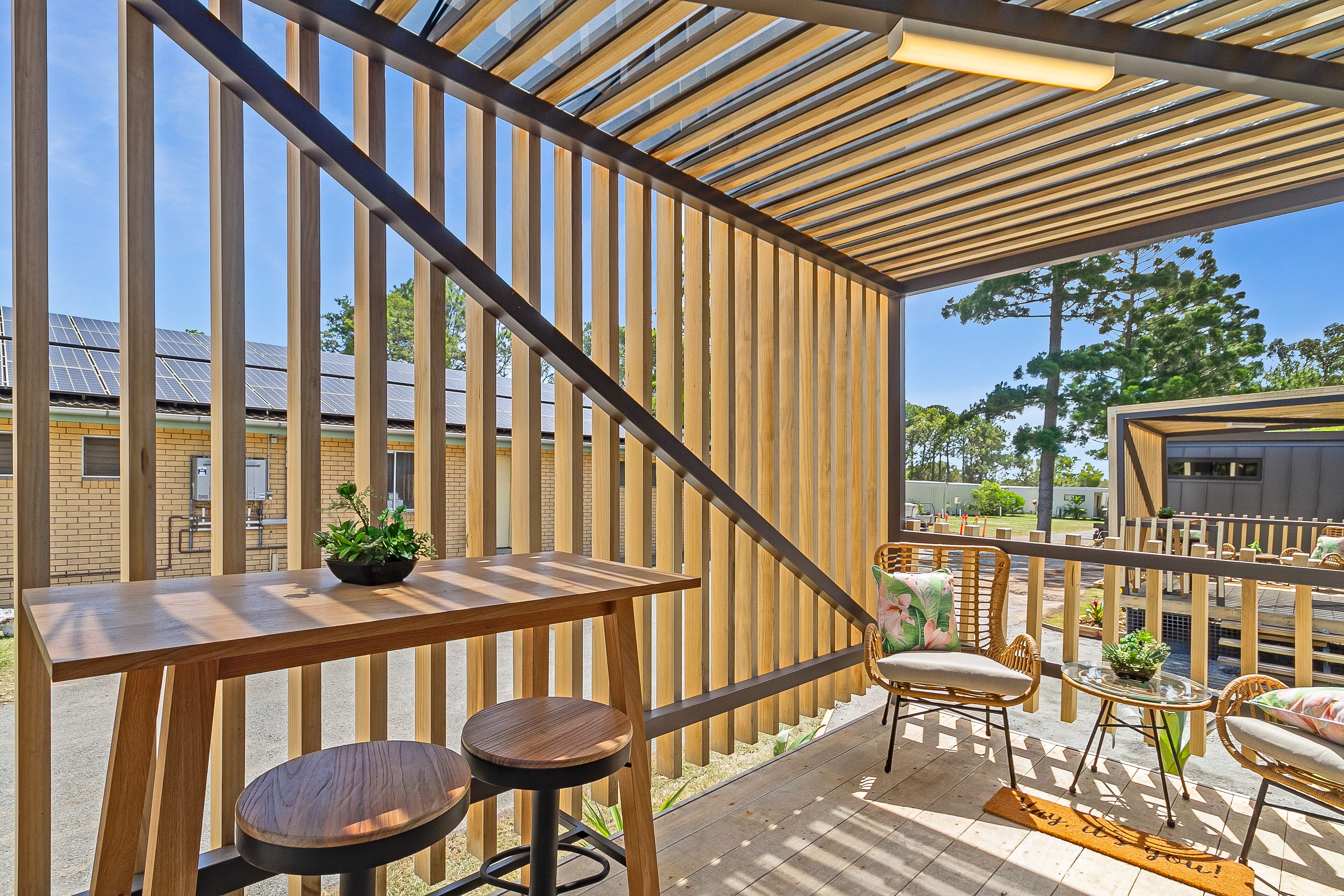 Eco Pavilion Pod | Terrace/patio