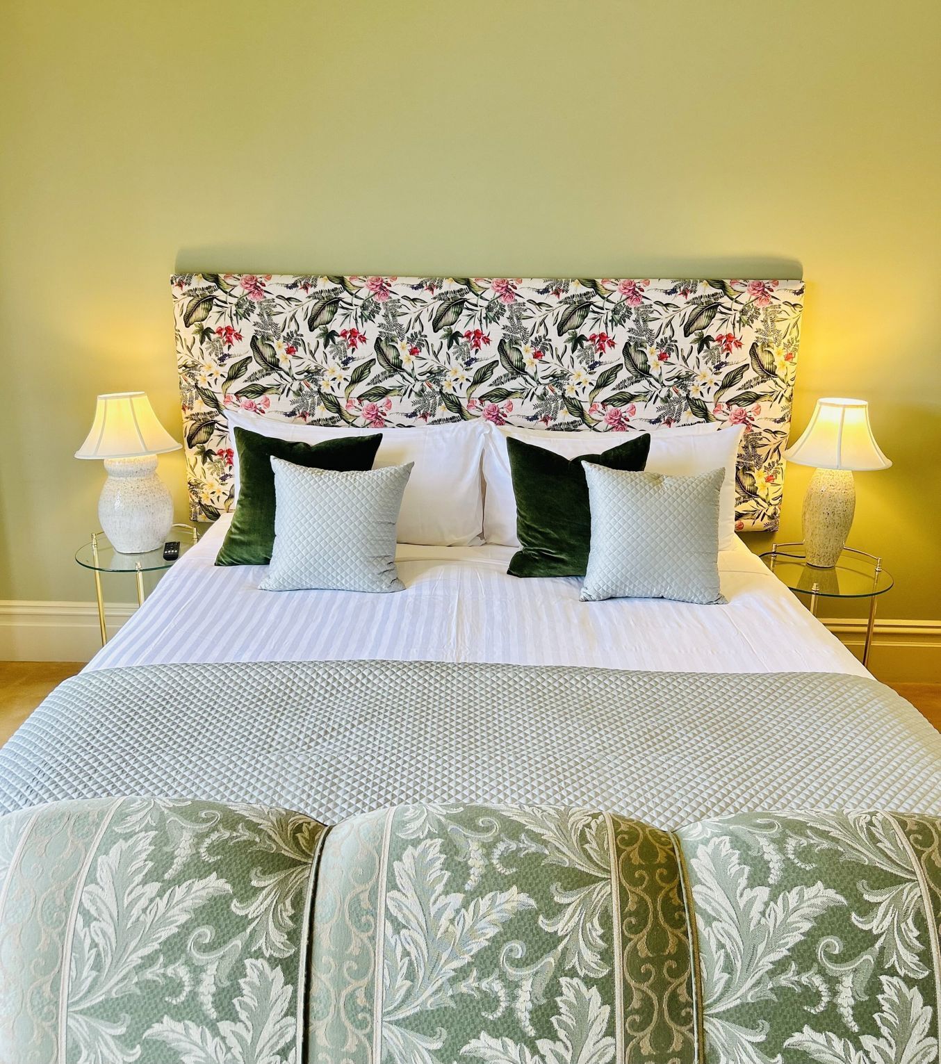 Premium bedding, pillowtop beds, minibar, individually decorated