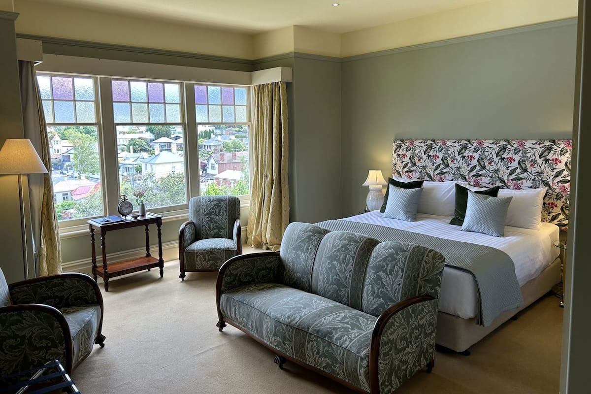 Premium bedding, pillowtop beds, minibar, individually decorated