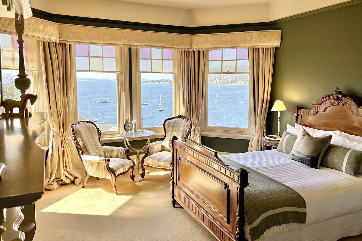 Premium bedding, pillowtop beds, minibar, individually decorated