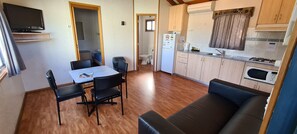 Standard Cabin, 2 Bedrooms, Non Smoking, Kitchen (Bungalow) | Living area