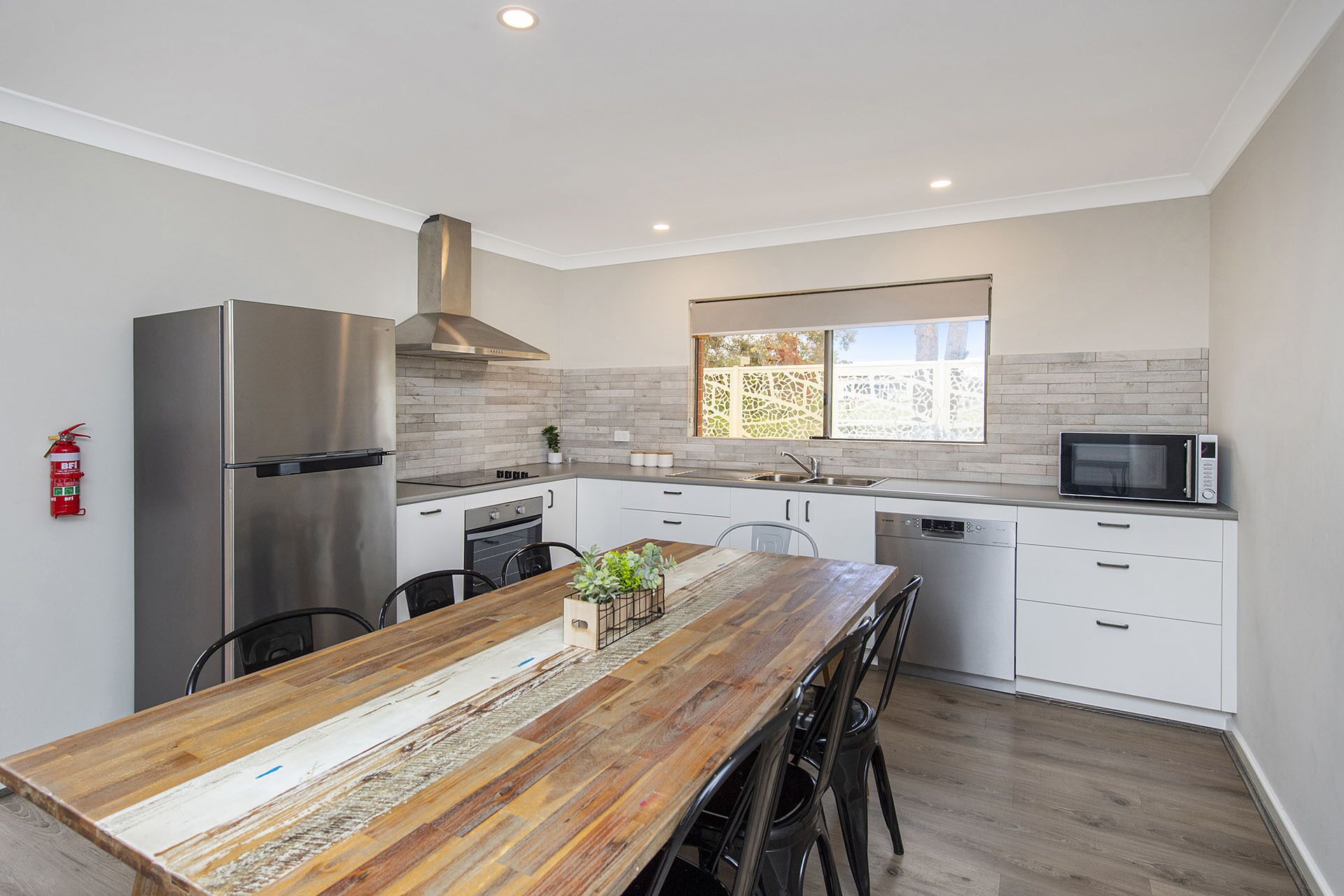 Deluxe Chalet, 3 Bedrooms, Non Smoking, Kitchenette (Non Pet Friendly) | Private kitchen | Fridge