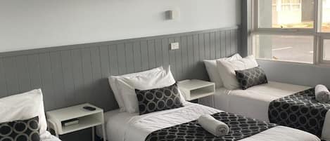 Individueel gedecoreerd, een strijkplank/strijkijzer, gratis wifi