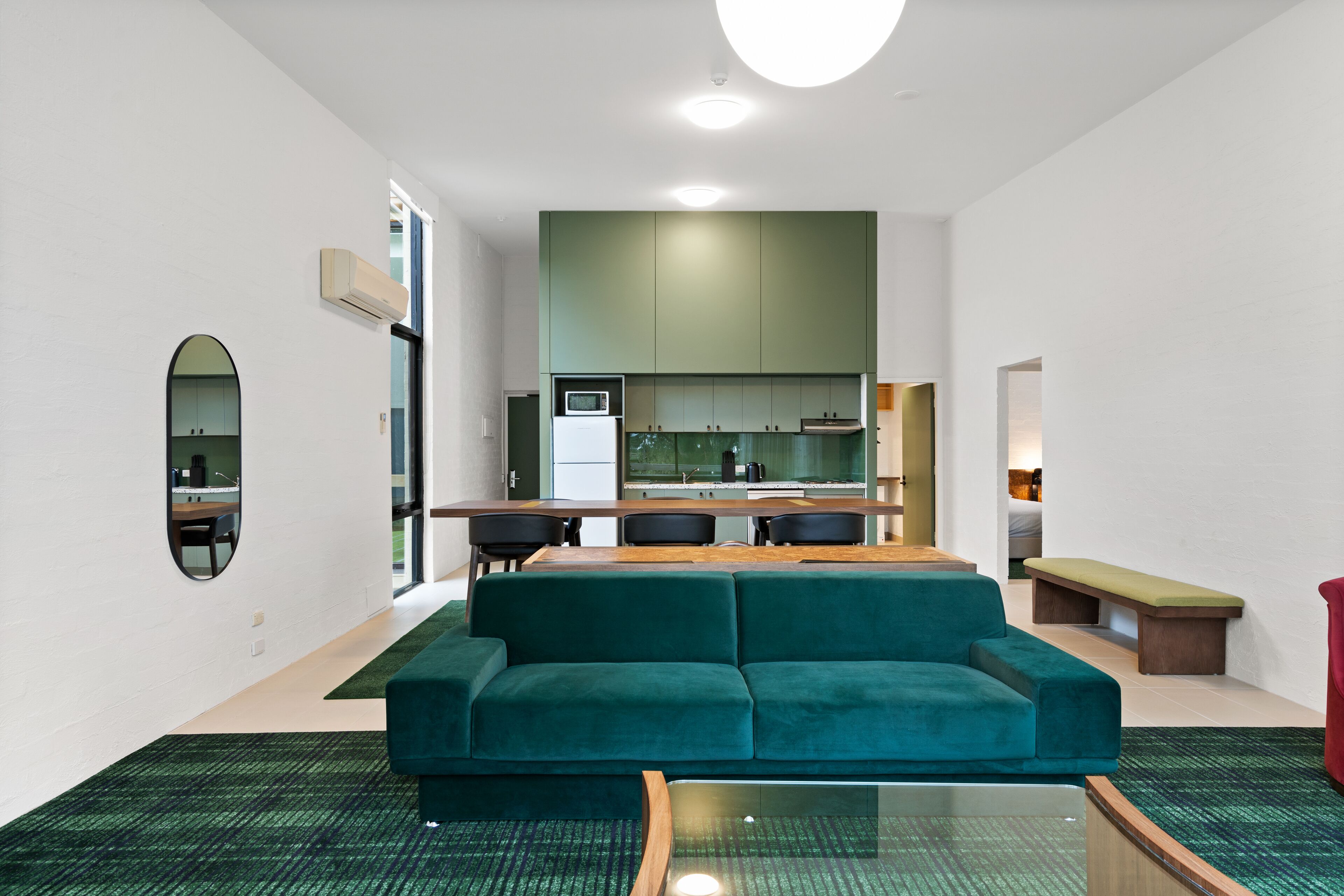 2 Bedroom Waratah Apartment | Private kitchen | Microwave, electric kettle