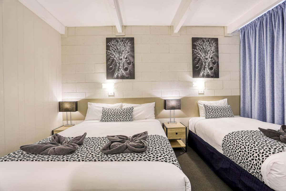 Executive Twin Room | Laptop workspace, blackout curtains, iron/ironing board, free WiFi