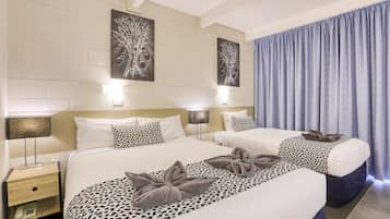 Executive Twin Room | Laptop workspace, blackout curtains, iron/ironing board, free WiFi
