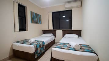Chambres insonorisées, draps fournis