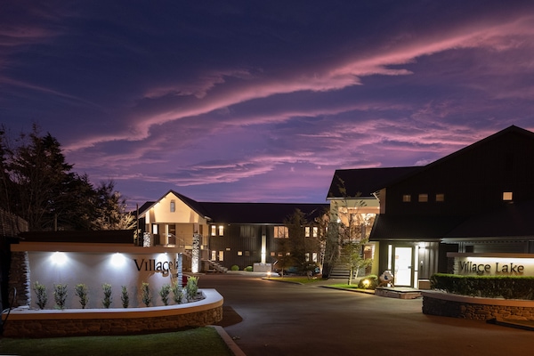 Front of property – evening/night