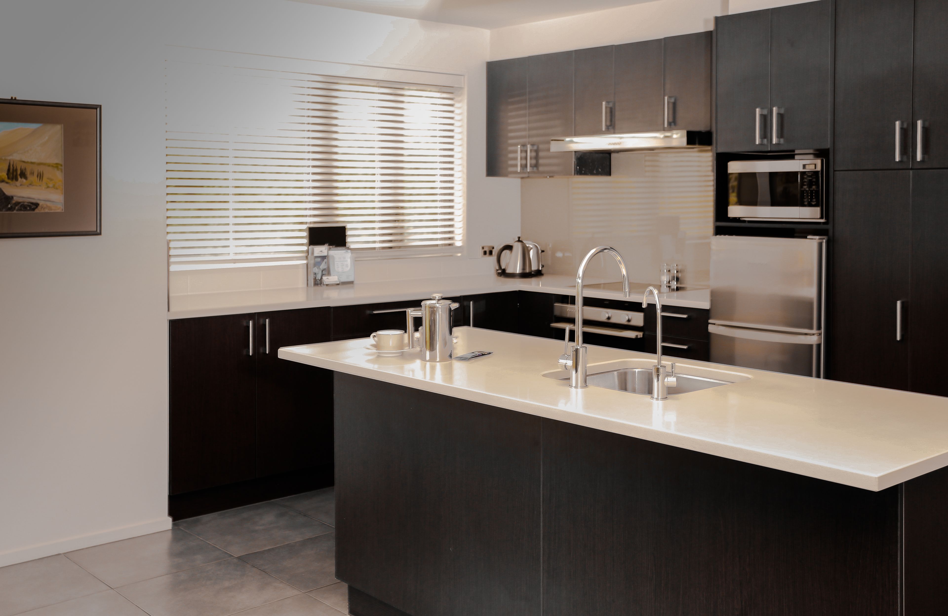 Three Bedroom Apartment | Premium bedding, blackout drapes, soundproofing, iron/ironing board