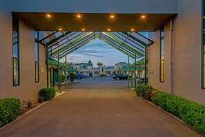 Entrée de l’hébergement