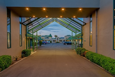 Entrada de la propiedad