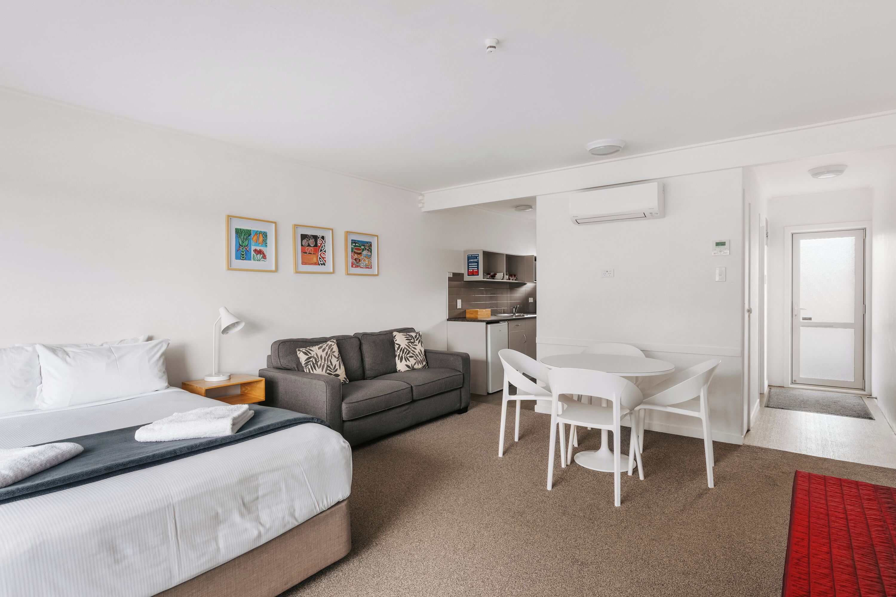 Standaard appartement, 1 slaapkamer, niet-roken, uitzicht op tuin (Room 3) | Een strijkplank/strijkijzer, gratis wifi, beddengoed