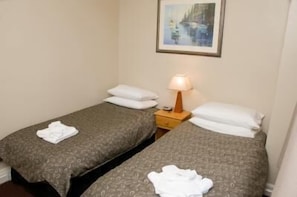 Premium bedding, free WiFi