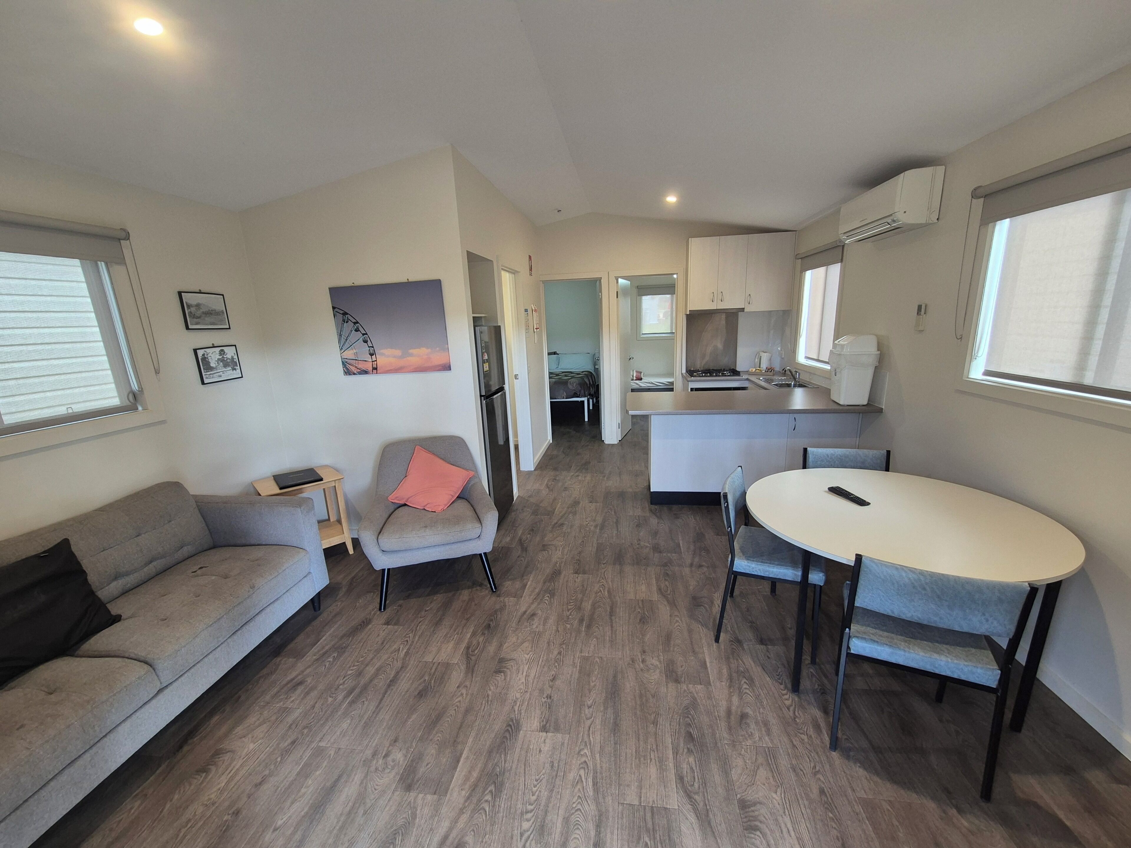 Standard Room, 2 Bedrooms (Full Linen) | Living area | LCD TV