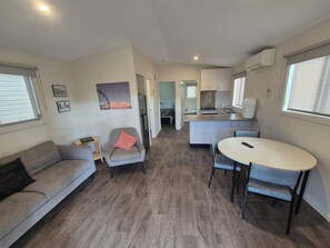 Standard Room, 2 Bedrooms (Full Linen) | Living area | LCD TV - Bonnie Doon Caravan Park (Bonnie Doon)