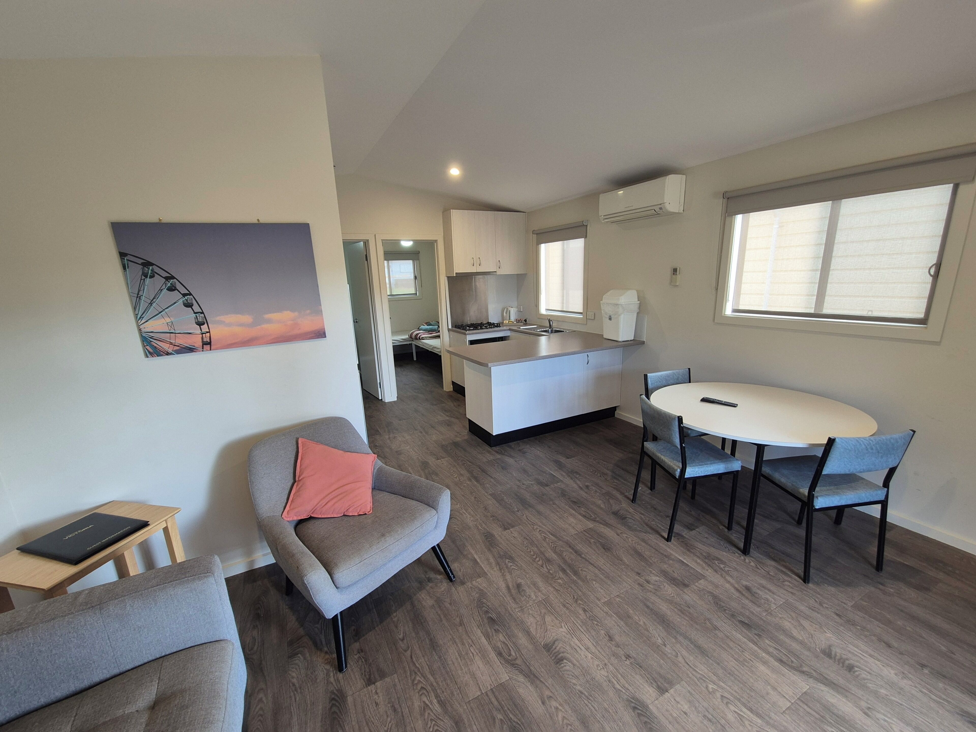 Standard Room, 2 Bedrooms (Full Linen) | Living area | LCD TV