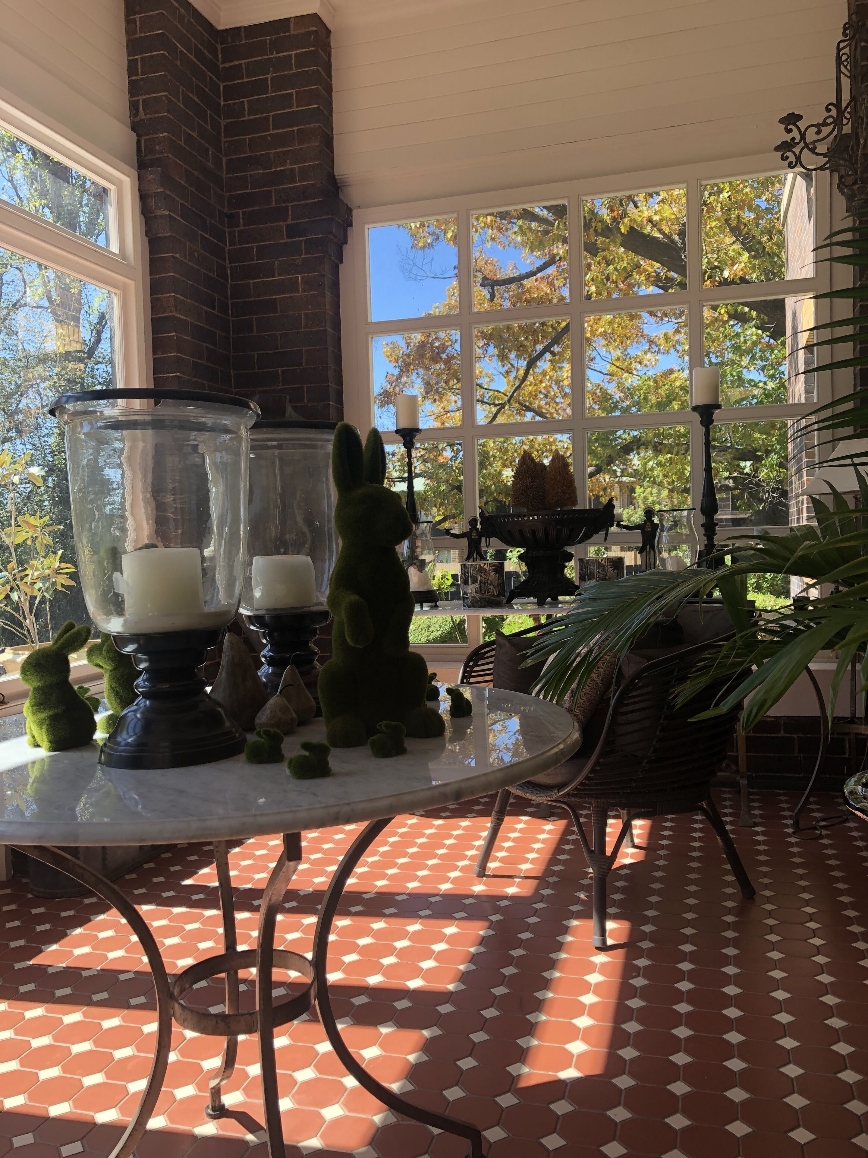 Zona de estar del vestíbulo