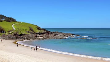 Beach nearby, white sand