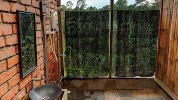 Shower, towels