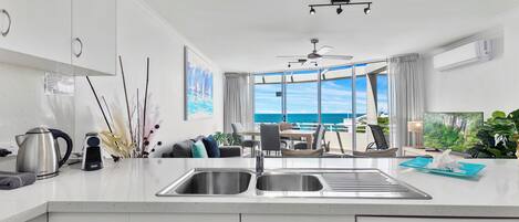 Individually decorated, individually furnished, laptop workspace