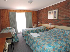 Premium bedding, iron/ironing board, cots/infant beds, free WiFi