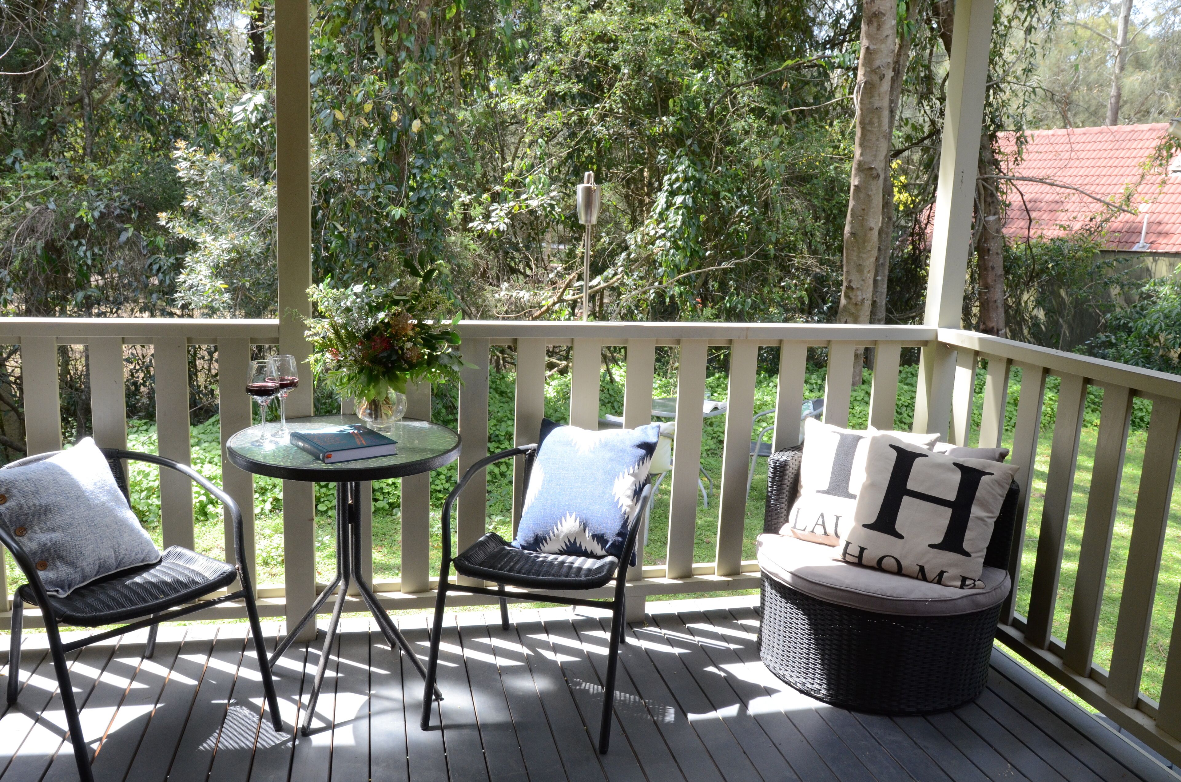 プレミアム キャビン 1 ベッドルーム バルコニー パークビュー | テラス / パテ  ィオ