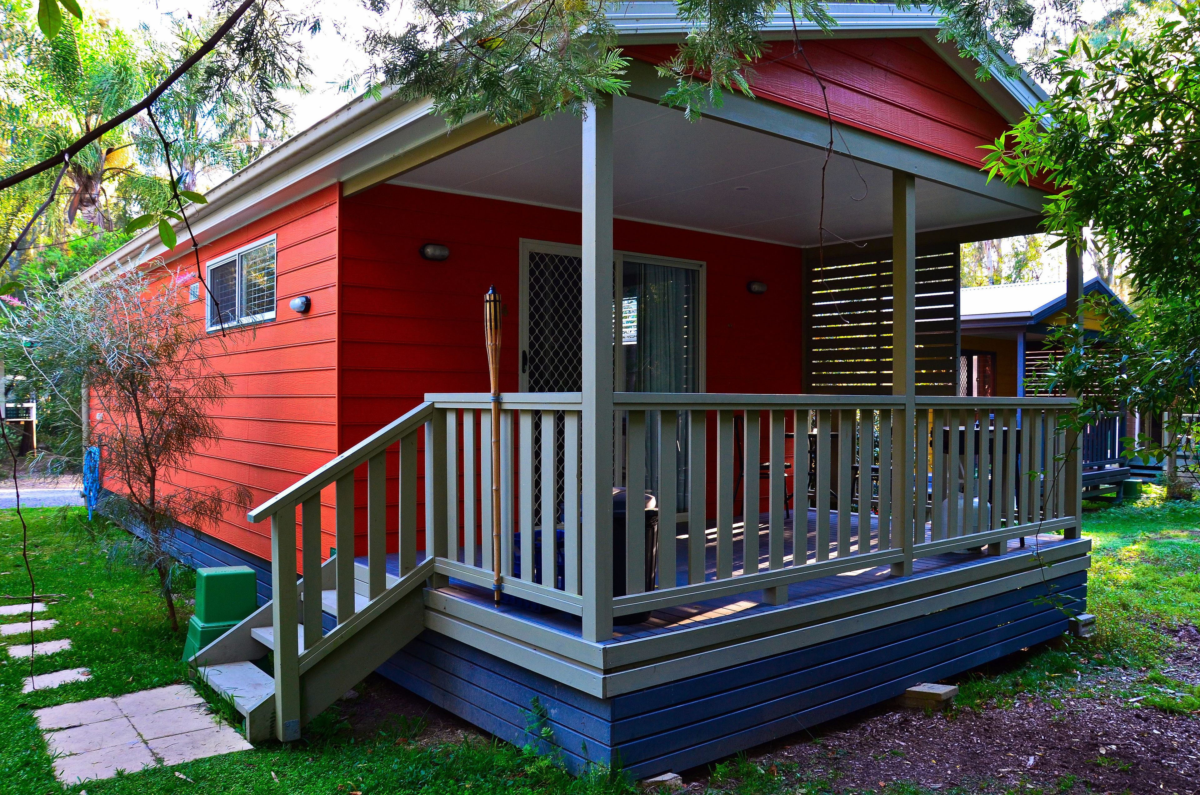 Hytte – premium, 1 soverom, balkong, parkutsikt | Strykejern/-brett og sengetøy