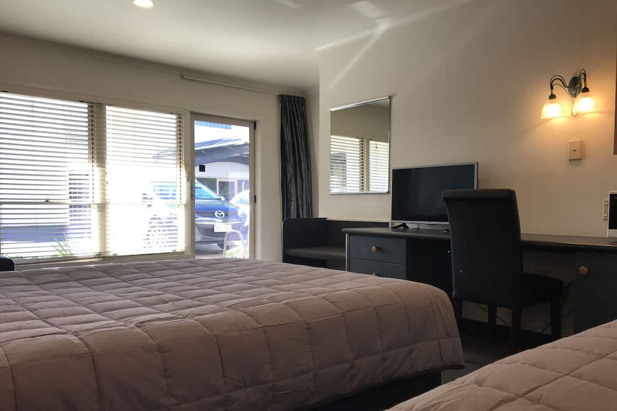 Desk, iron/ironing board, free WiFi, bed sheets