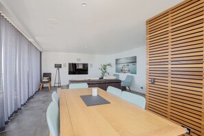 3 Bedroom Superior Ocean View Apartment | Living area - Carool Apartments (Coolangatta)