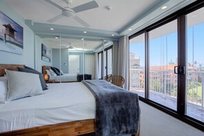 Leilighet – superior, 2 soverom, havutsikt | Individuelt dekorert, individuelt innredet og skrivebord