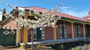 Fassade der Unterkunft