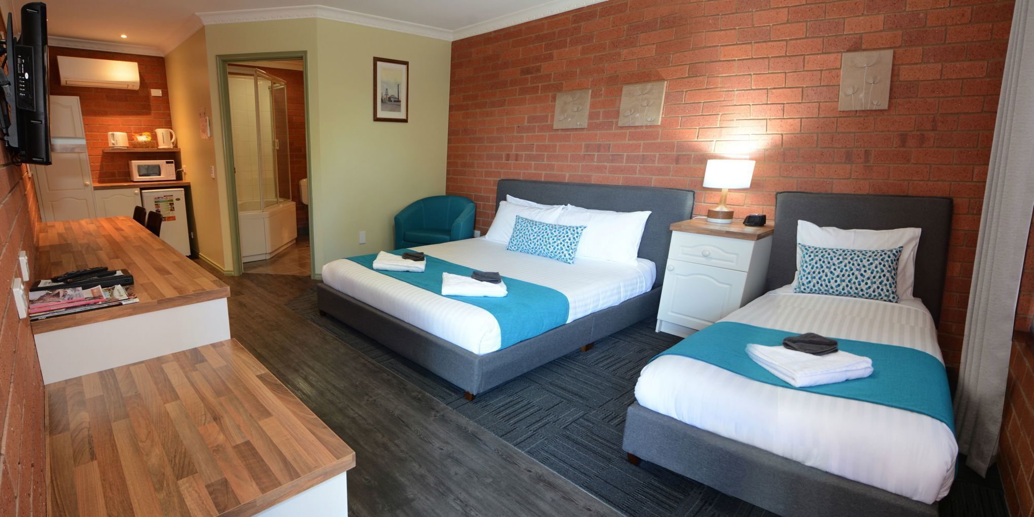 Individualmente decorados, individualmente mobiliados, escrivaninha