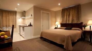 Desk, iron/ironing board