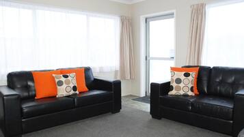 37-inch LED TV with digital channels, TV, iPod dock