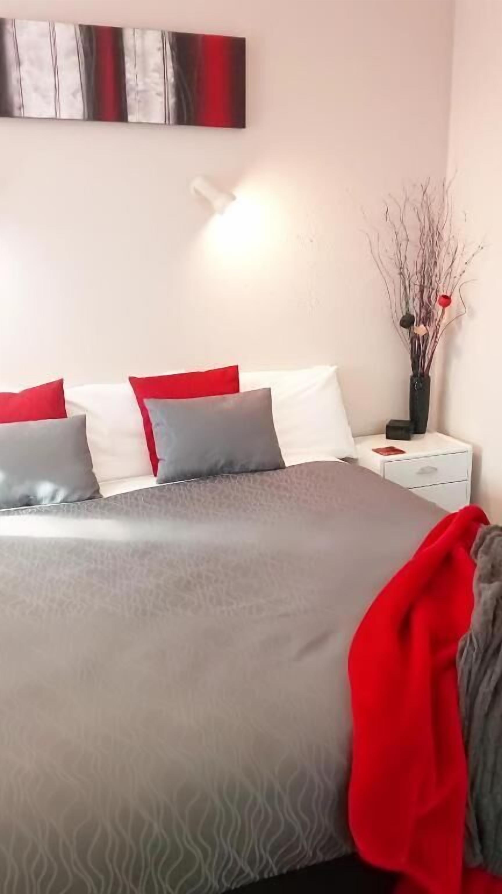 1 bedroom, premium bedding, individually decorated, desk