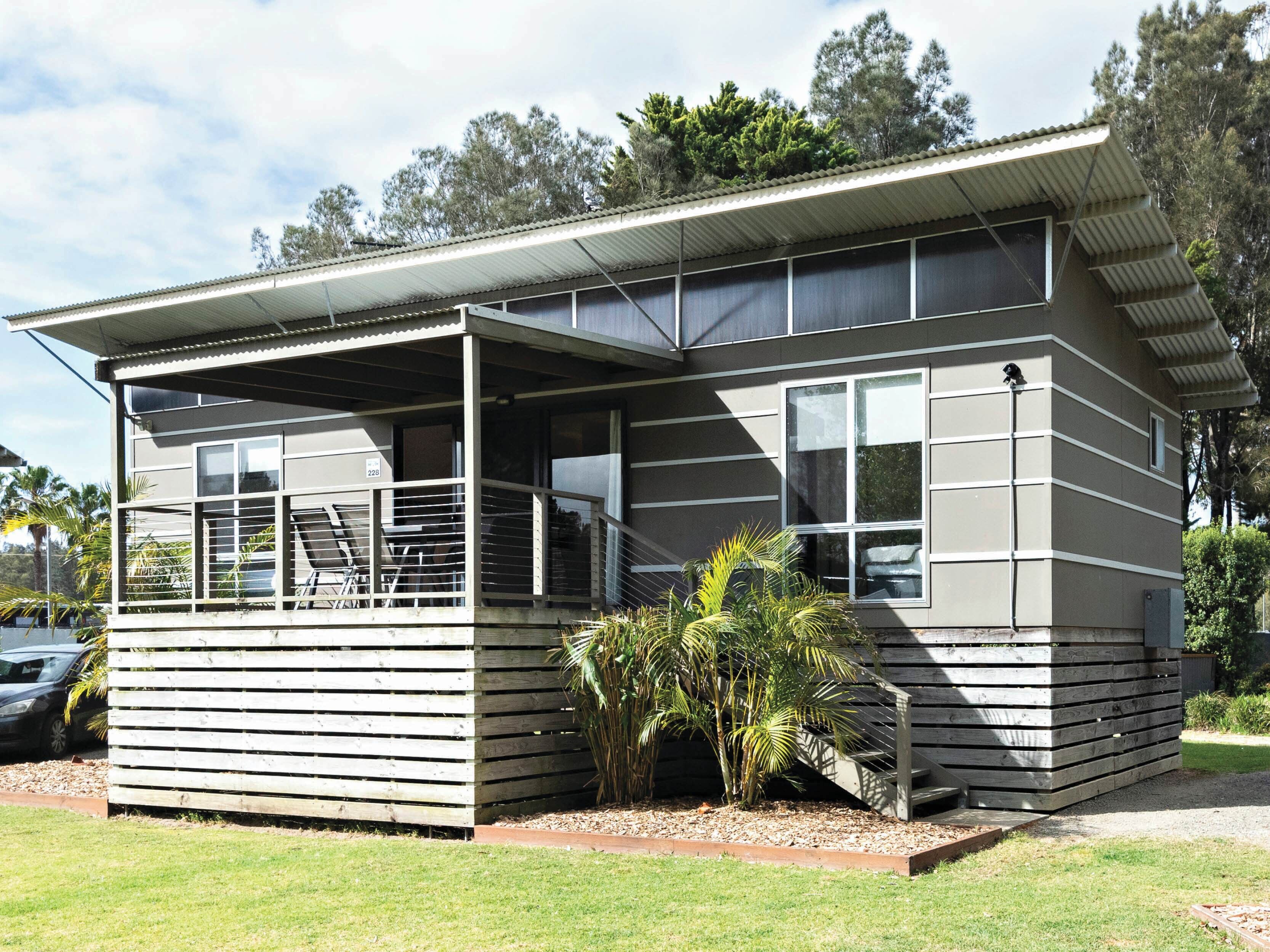 Entrada de la propiedad