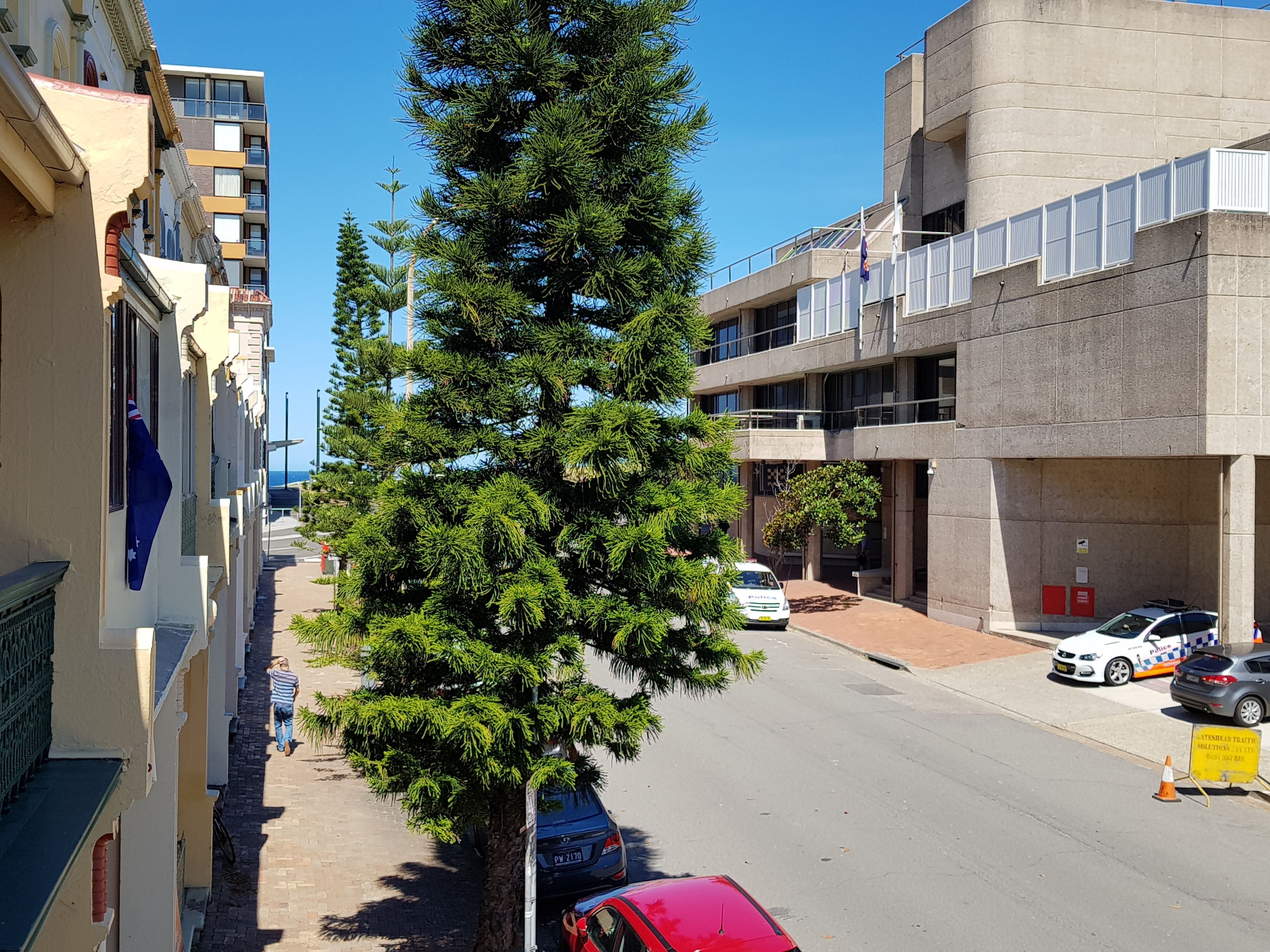 Vista desde la propiedad