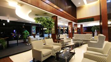 Sala de estar en el lobby