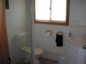 標準公寓, 2 間臥室, 非吸煙房, 簡易廚房 (Self-Contained) | 浴室 | 淋浴設備、吹風機、毛巾、肥皂