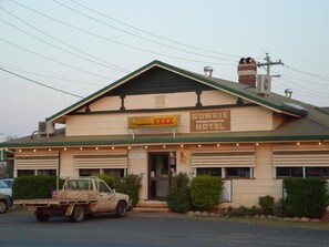 Façade de l’hébergement