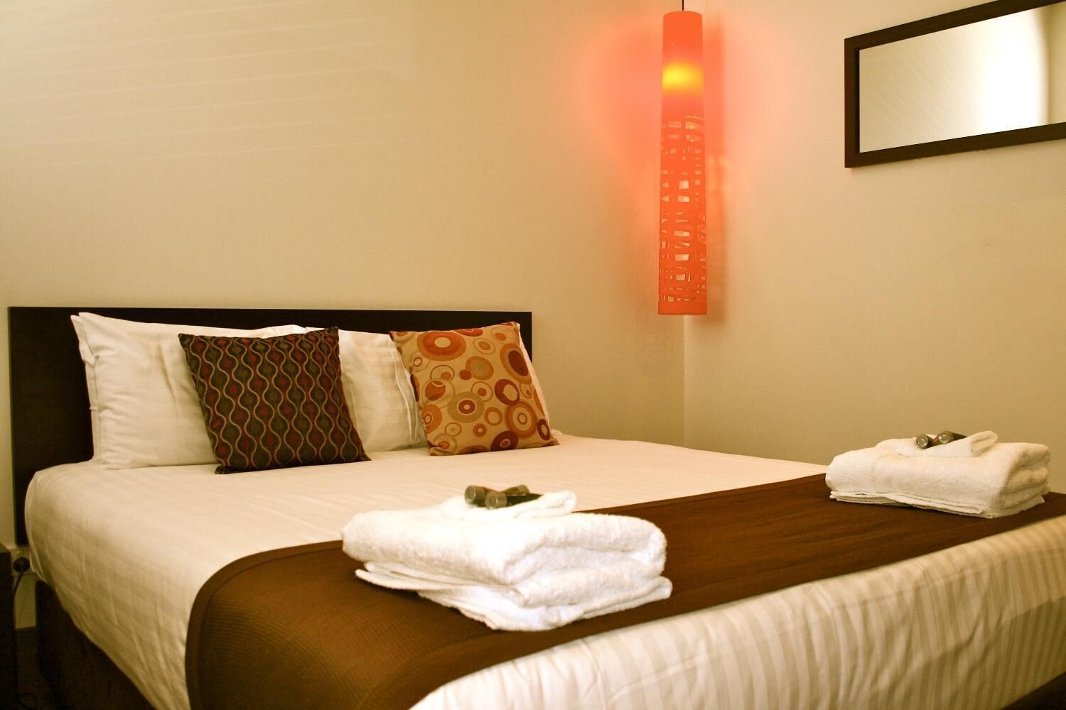 premium bedding, desk, iron/ironing board, rollaway beds