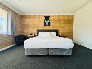 Desk, iron/ironing board, free WiFi, bed sheets