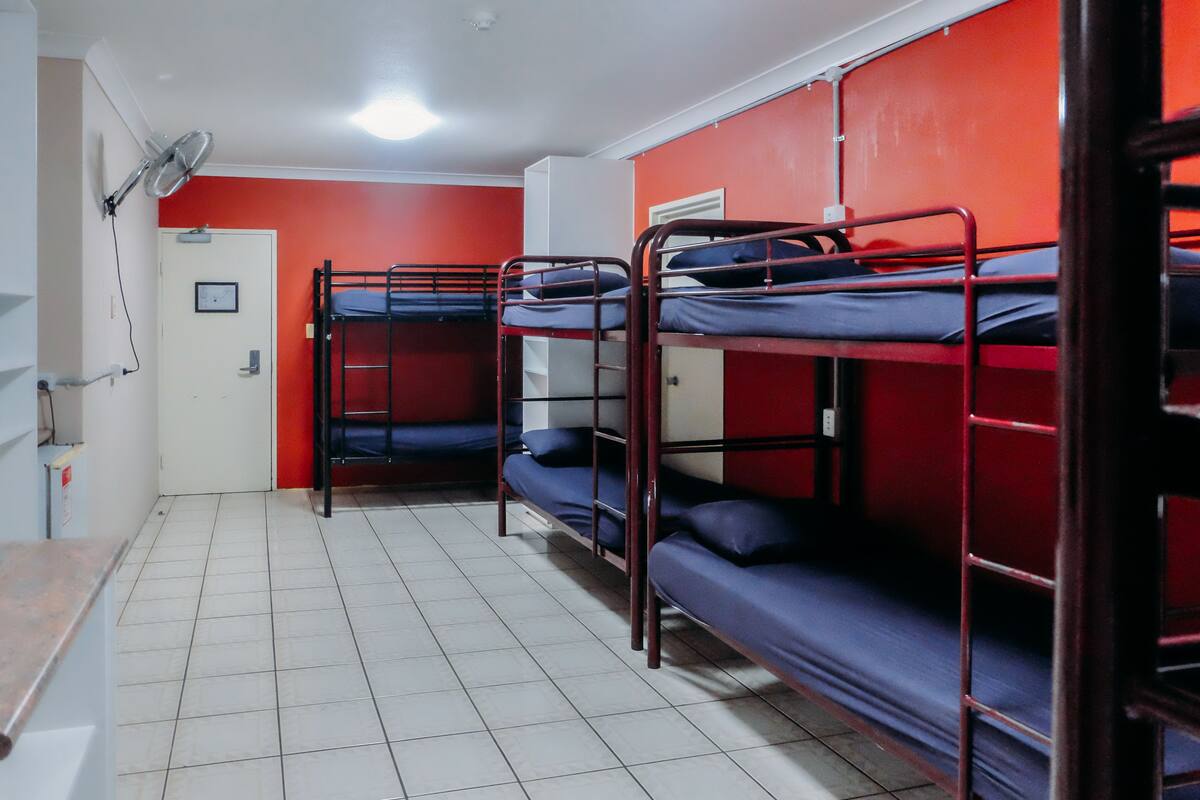 Value 8-Bed Dormitory Room with Private Bathroom | Free WiFi, bed sheets